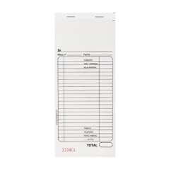 BLOC FACTURES EUROCALC ESPAGNOL