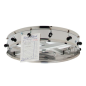 CARROUSEL POUR COMMANDES MURAL 16 PINCES  Ø 45 CM ARGENTE INOX (1 UNITÉ)