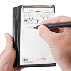 BLOCS COMMANDES STANDARD DUPLI 50x2 FEUILLES  10x15 CM BLANC AUTOCOPIANT (100 UNITÉ)