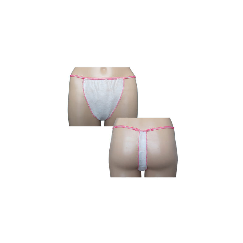 STRINGS FEMME   ROSE SPUNBOND (100 UNITÉ)