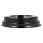 COUVERCLES HAUTS POUR GOBELETS 120 ML  NOIR PS (1000 UNITÉ)