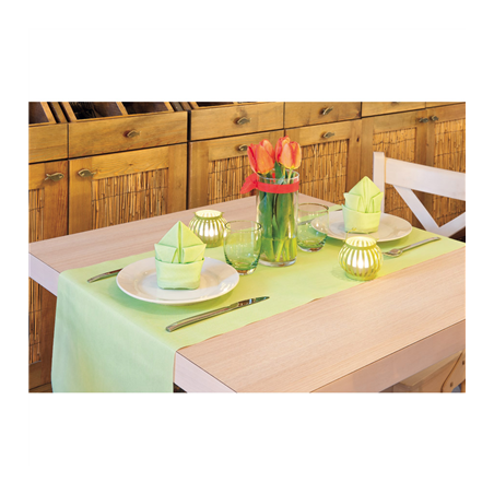 SERVIETTES 'LIKE LINEN' 70 G/M2 40x40 CM PISTACHE SPUNLACE (600 UNITÉ)