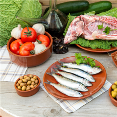 SERVIETTES 'LIKE LINEN - SCOTTISH' 70 G/M2 40x40 CM MARRON SPUNLACE (600 UNITÉ)