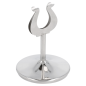 PINCE POUR NUMÉROS DE TABLE  Ø7,2x10,2 (h) CM ARGENTE INOX (1 UNITÉ)
