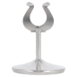 PINCE POUR NUMÉROS DE TABLE  Ø7,2x10,2 (h) CM ARGENTE INOX (1 UNITÉ)