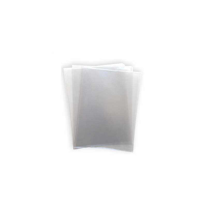 3 HOUSSES DOUBLES PORTE-MENUS  47,7x32 CM TRANSPARENT PVC (1 UNITÉ)