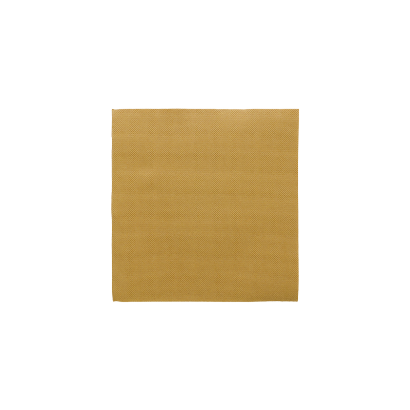 SERVIETTES ECOLABEL 'DOUBLE POINT' 18 G/M2 39x39 CM OR OUATE (1200 UNITÉ)