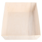 PLATEAU REPAS 700 ML 18x13x4 CM NATUREL BOIS (50 UNITÉ)