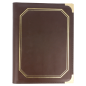 PORTE MENU DIN-A5 MULTIMENU  19x24,5 CM MARRON PVC (1 UNITÉ)