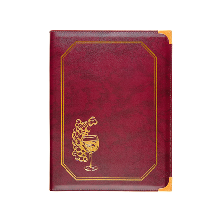 CARTE DES VINS 8 POCHETTES DIN-A4