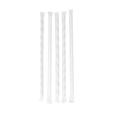 PAILLES À FRANGES SOUS SACHETS 'PAPER'  Ø0,60x20 CM ASSORTI PAPIER (3000 UNITÉ)