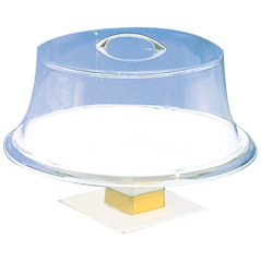 COUPOLE CYLINDRIQUE ACRYLIQUE  Ø 30,3x16 CM TRANSPARENT PLASTIQUE (1 UNITÉ)