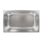 BAC GASTRONOME 1/1 19,1 L 53x33x15 CM ARGENTE INOX (1 UNITÉ)