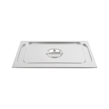 COUVERCLE 1/1 POUR RÉFÉRENCE 181.63/64/65  53x32,5x3,7 CM ARGENTE INOX (1 UNITÉ)
