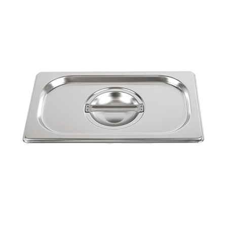 COUVERCLE 1/4 POUR RÉFÉRENCE 181.73  26,5x16 CM ARGENTE INOX (1 UNITÉ)