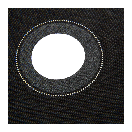 12 U. TORCHONS EN ROULEAU 'CUBI-DRAP'  40x40 CM NOIR COTON (1 UNITÉ)