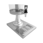 DISTRIBUTEUR DE JUS 8 L 35x26x58,5 CM ARGENTE INOX (1 UNITÉ)