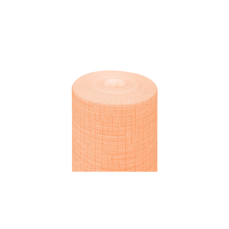 "TÊTE-À-TÊTE" PRÉ. 120CM (20 FEU.) 'DRY COTTON' 55 G/M2 0,40x24 M MANDARINE AIRLAID (6 UNITÉ)