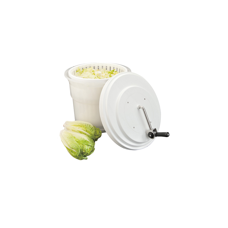 ESSOREUSE MANUELLE À LÉGUMES 20 L Ø 43,5x37 CM BLANC PVC (1 UNITÉ)