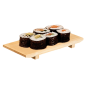 BASE SUSHI  27,5x18x2,5 CM NATUREL BAMBOU (1 UNITÉ)