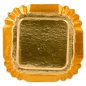 MINI PLATEAUX  325 G/M2 5,5x5,5 CM OR CARTON (100 UNITÉ)