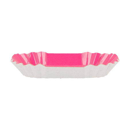 MINI PLATEAUX 325 G/M2 5,5x5,5 CM FUCHSIA CARTON (100 UNITÉ)