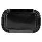 MINI PLATEAUX 325 G/M2 4x8 CM NOIR CARTON (100 UNITÉ)