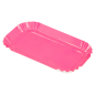 MINI PLATEAUX 325 G/M2 4x8 CM FUCHSIA CARTON (100 UNITÉ)