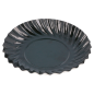 MINI PLATEAUX 325 G/M2 Ø 8,8 CM NOIR CARTON (100 UNITÉ)
