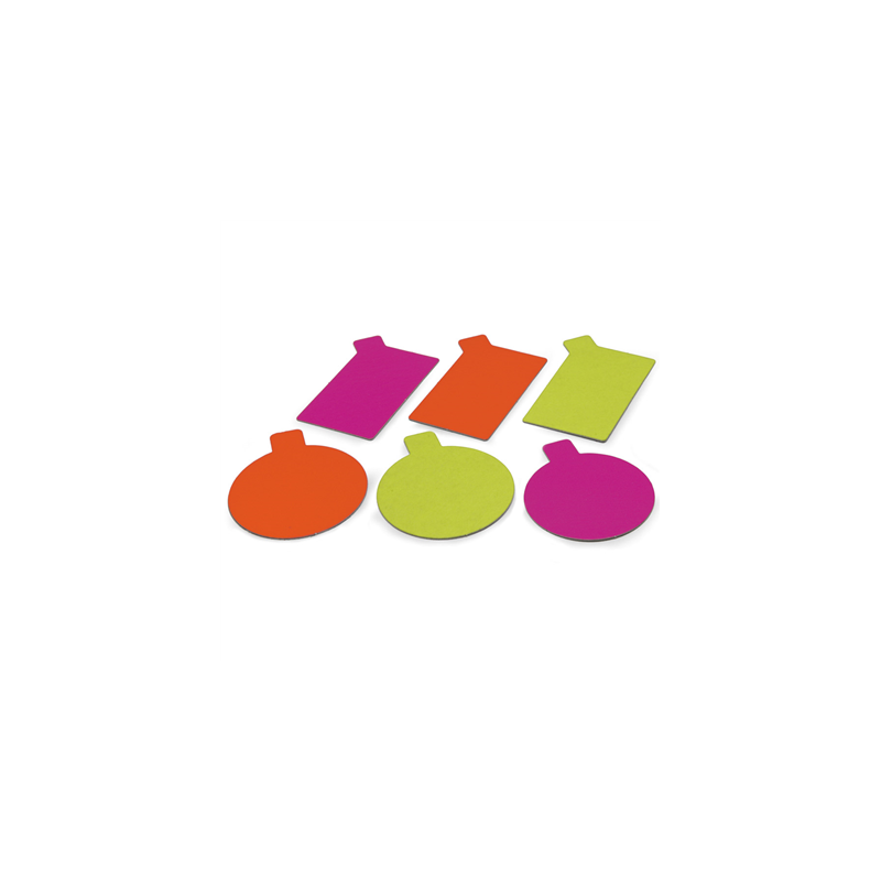 CARTONS PÂTISSERIE ORANGE & CITRON  1100 G/M2 Ø 8 CM CARTON (200 UNITÉ)