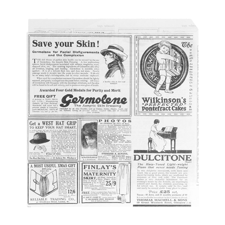 PAPIER INGRAISSABLES OUVERT 2 CÔTÉS FAST FOOD