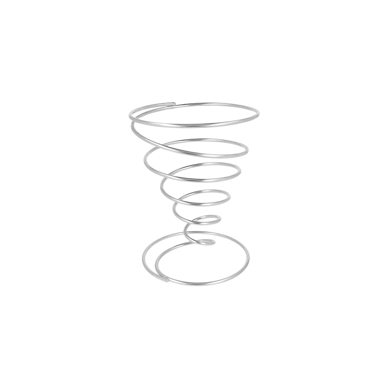 BASKETS 'ARTINOX'  Ø 10x18 CM CHROME ACIER (1 UNITÉ)