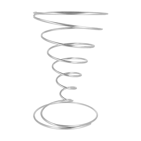 BASKET 'ARTINOX'  Ø 13x23 CM ARGENTE INOX (1 UNITÉ)