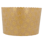 MOULES CUISSON PANETTONE  145 G/M2 Ø 13,4x9,5 CM MARRON CELLULOSE (660 UNITÉ)