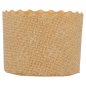 MOULES CUISSON PANETTONE  135 G/M2 Ø 6x4,5 CM MARRON CELLULOSE (2000 UNITÉ)