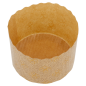 MOULES CUISSON PANETTONE  135 G/M2 Ø 7x5 CM MARRON CELLULOSE (2000 UNITÉ)