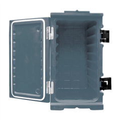 ARMOIRE ISOTHERME 115 L 61x43x81 CM GRIS LDPE (1 UNITÉ)