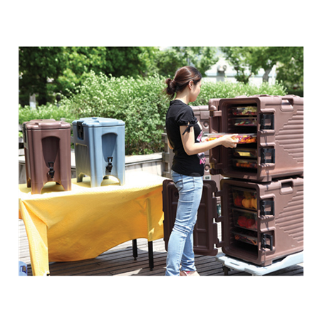 DISTRIBUTEUR BOISSONS ISOTHERMIQUE 20 L 46x30x51,3 CM BLEU LDPE (1 UNITÉ)