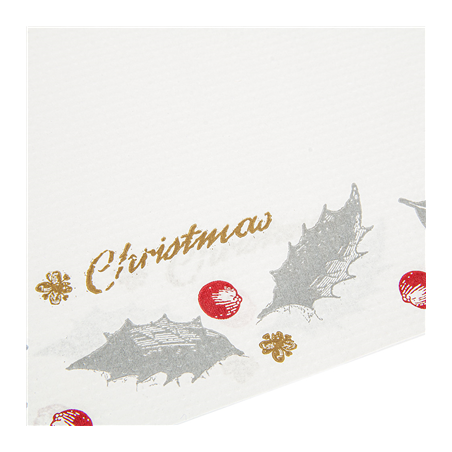 SETS DE TABLE 'NOËL' 48 G/M2 31x43 CM BLANC CELLULOSE (2000 UNITÉ)