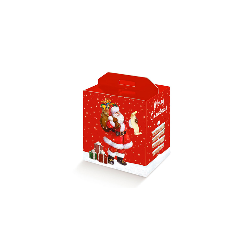 30 U. BOÎTES BOUTEILLES/AUTRES 'PAPA NOËL'  33x25x35 CM ROUGE CARTON (1 UNITÉ)