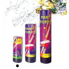 24 TUBES PARTY POPPER