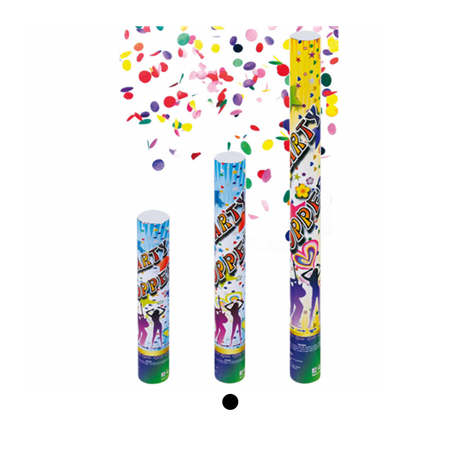 12 TUBES CONFETTI SHOOTER