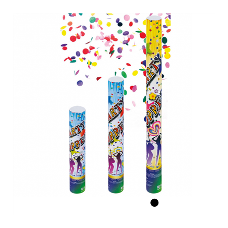 12 TUBES CONFETTI SHOOTER