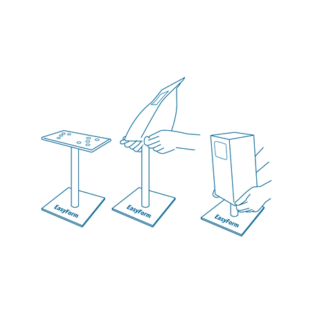 SUPPORT POUR FORMER LA BASE SACS GRILL8 MEDIUM