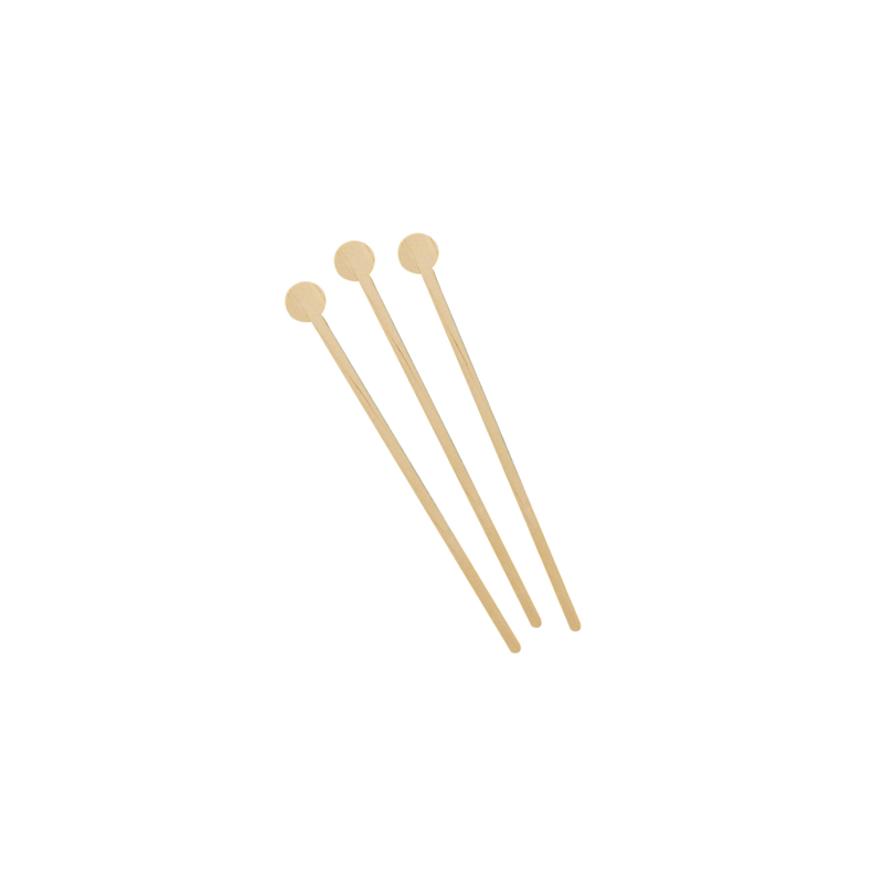 AGITATEURS "LONG DRINKS"  0,5/2x15x0,16 CM NATUREL BOIS (100 UNITÉ)