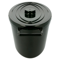 COCOTTE 2,5K  31x15x12 CM NOIR POLYCARBONATE (5 UNITÉ)