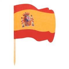 PETITS DRAPEAUX "ESPAGNE"