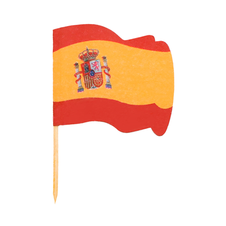 PETITS DRAPEAUX "ESPAGNE"