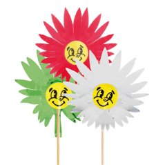 100 U. DÉCORS POUR GLACES "SOLEIL"