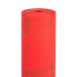 "TETE-A-TETE" (20 FEUILLES) 'MERRY CHRISTMAS' 55 G/M2 0,40x24 M ROUGE AIRLAID (6 UNITÉ)